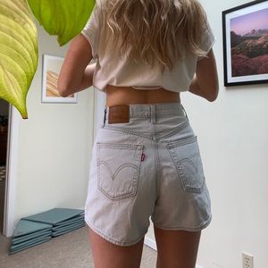 Levi’s High Loose Shorts